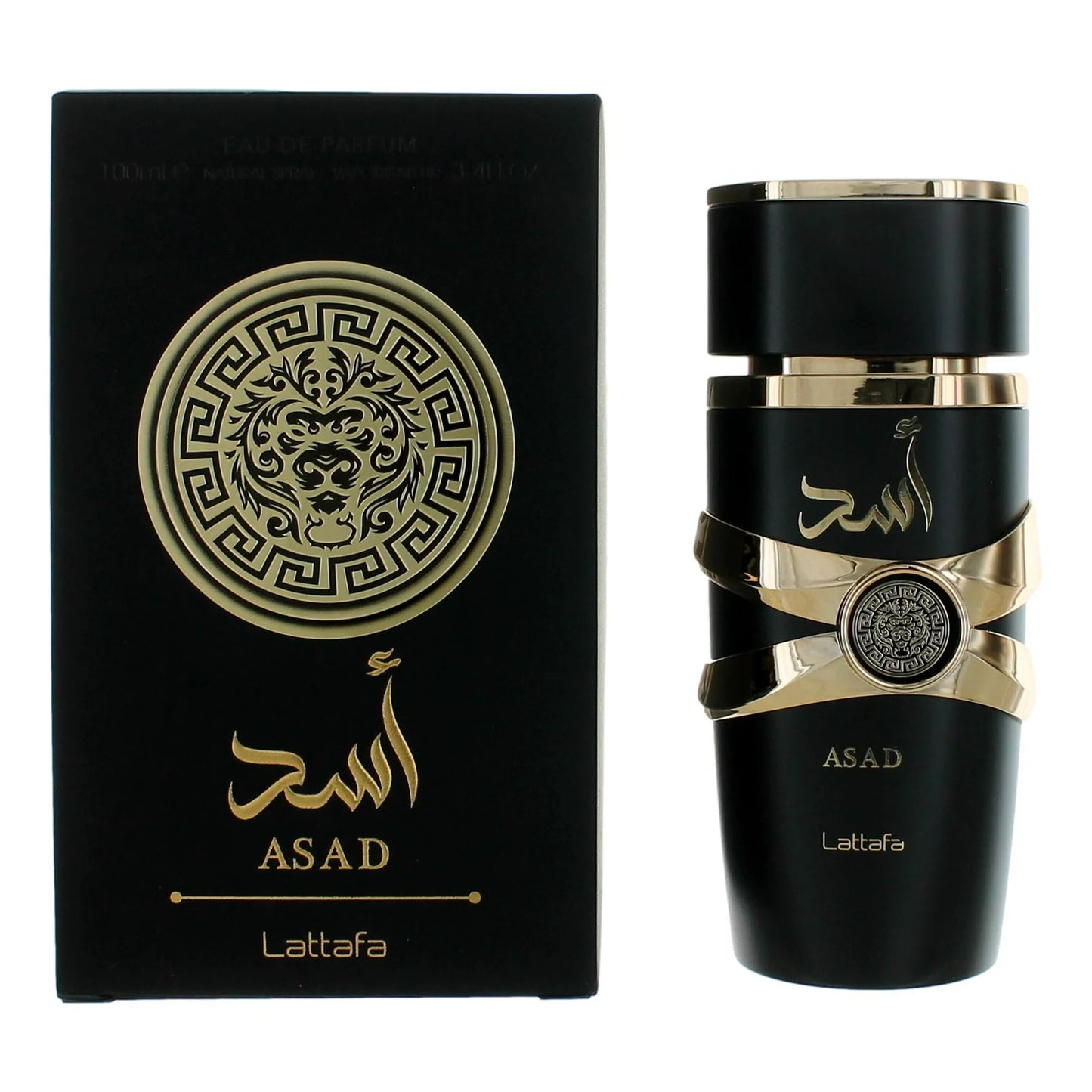 Lattafa Asad (Black) Eau De Parfum for Unisex 100ml