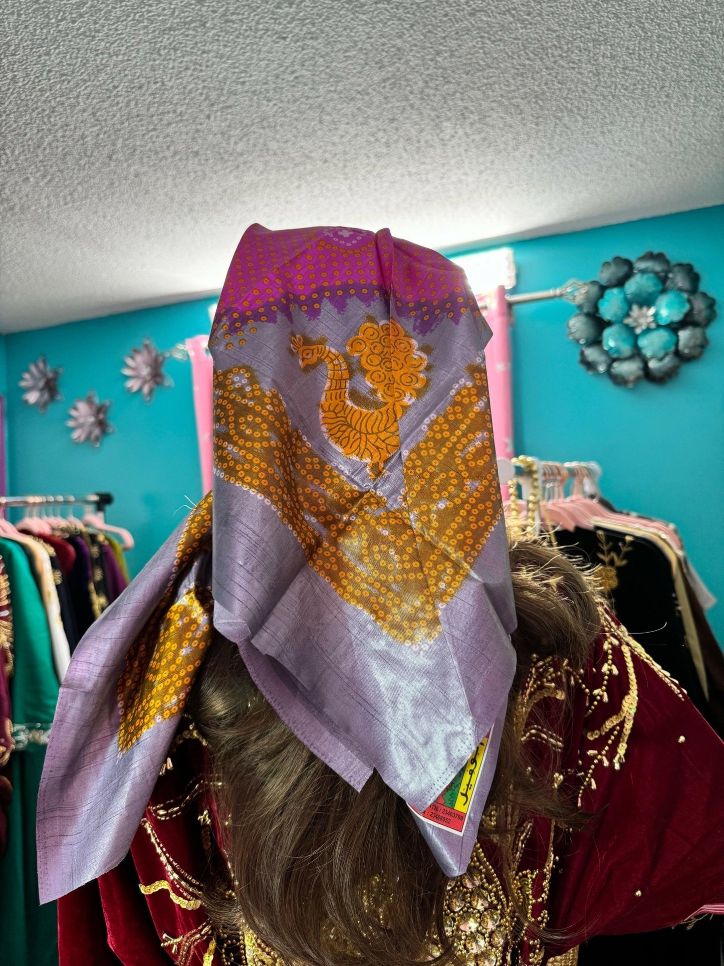 Somali Plain Shaash Headpiece 3 - Zulaikha’s Bridal