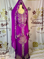 Teal Kaftan.