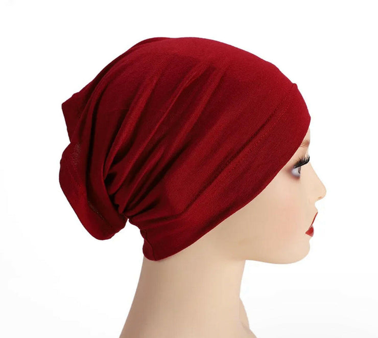 Undercap Hijab-burgundy.
