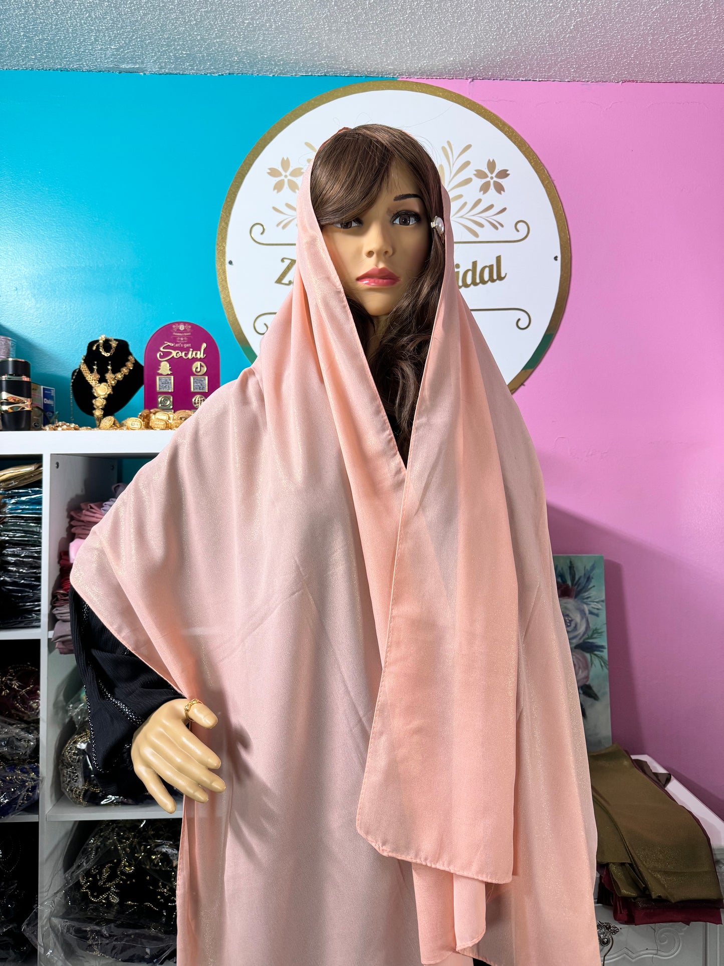 Shimmer Chiffon Hijab No.20