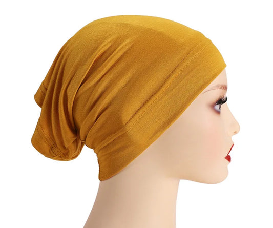 Undercap Hijab-Yellow-gold