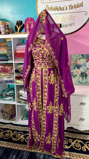 Nida Kaftan Mulberry Purple.
