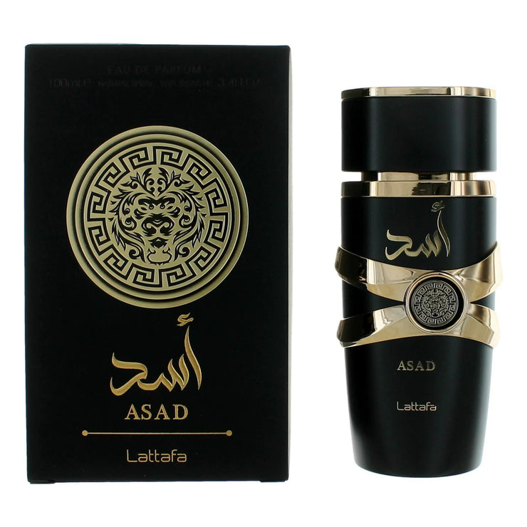 Lattafa Asad (Black) Eau De Parfum for Unisex 100ml.