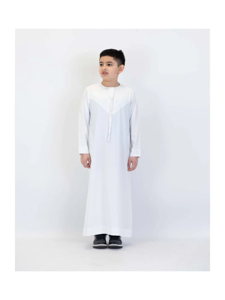 Boy Jubba/Thobe/Khamis with Tassels - Zulaikha’s Bridal