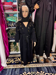 Dubai Black Kids Abaya mother & daughter - Zulaikha’s Bridal
