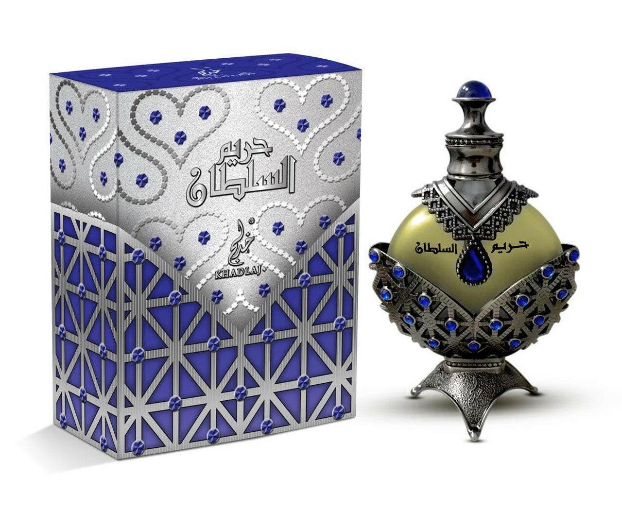 Hareem Al Sultan Perfume (attar) Oil (red, pink & blue) 35Ml - Zulaikha’s Bridal