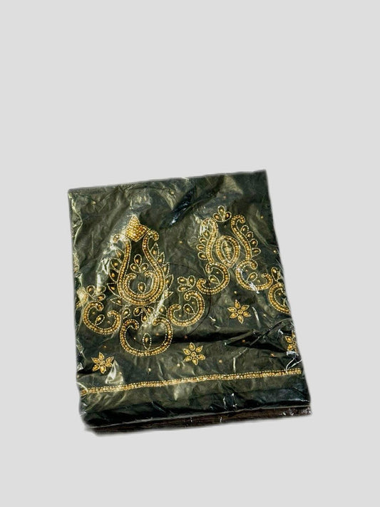 Luxury Somali Underpiece Skirt Gorgoro - Black - Zulaikha’s Bridal