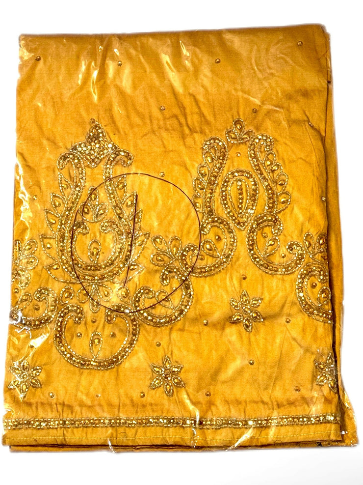 Luxury Somali Underpiece Skirt Gorgoro - Gold - Zulaikha’s Bridal
