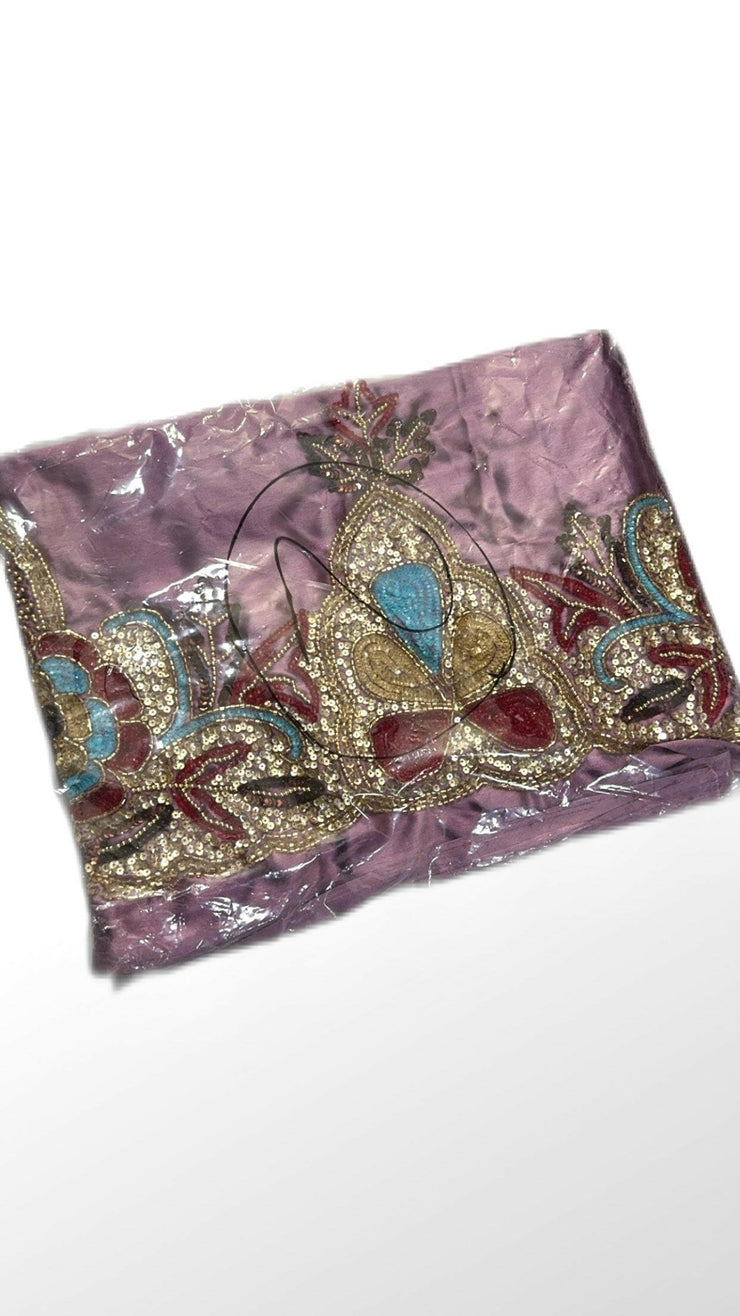 Luxury Somali Underpiece Skirt Gorgoro - Mauve Purple - Zulaikha’s Bridal