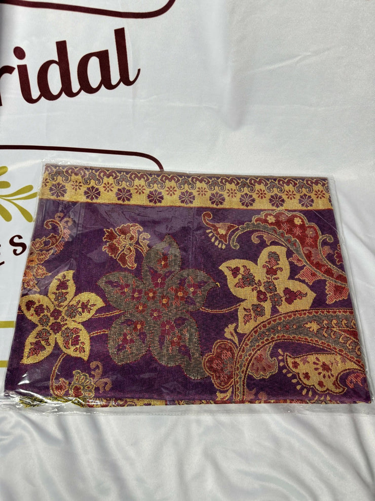 Pashmina Paisely Shawl Scarf Hijab - Zulaikha’s Bridal
