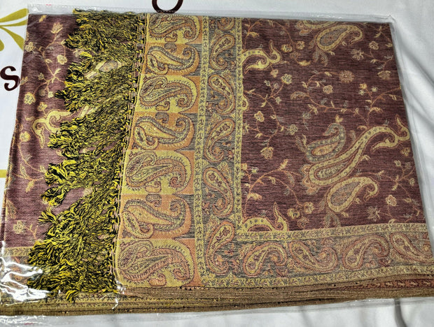 Pashmina Paisely Shawl Scarf Hijab - Zulaikha’s Bridal