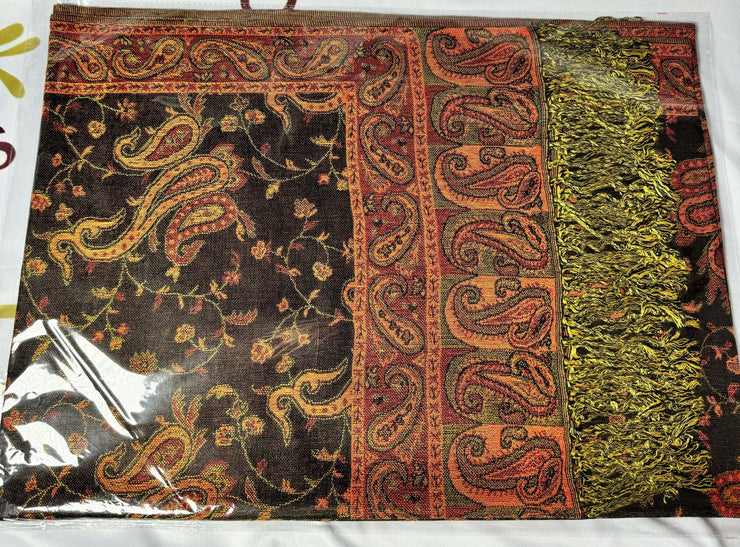 Pashmina Paisely Shawl Scarf Hijab - Zulaikha’s Bridal