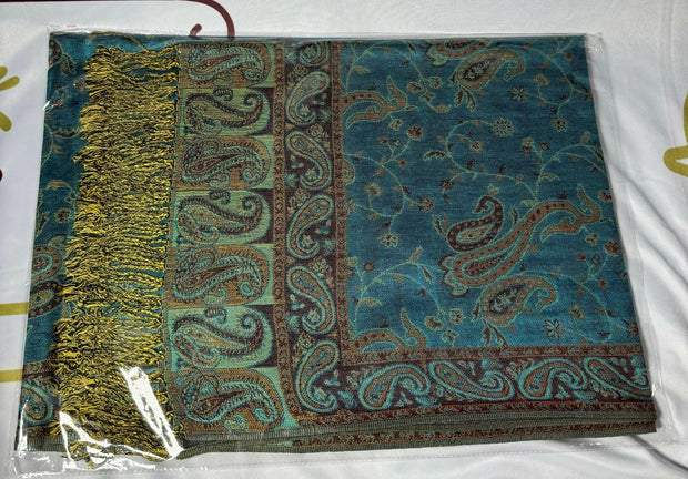 Pashmina Paisely Shawl Scarf Hijab - Zulaikha’s Bridal