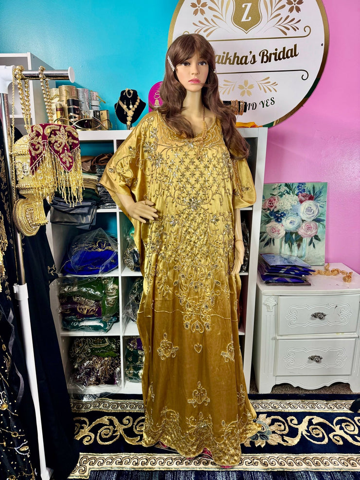 Somali Bridesmaids (Malhiis)Dirac Set Maroon Gold - Zulaikha’s Bridal