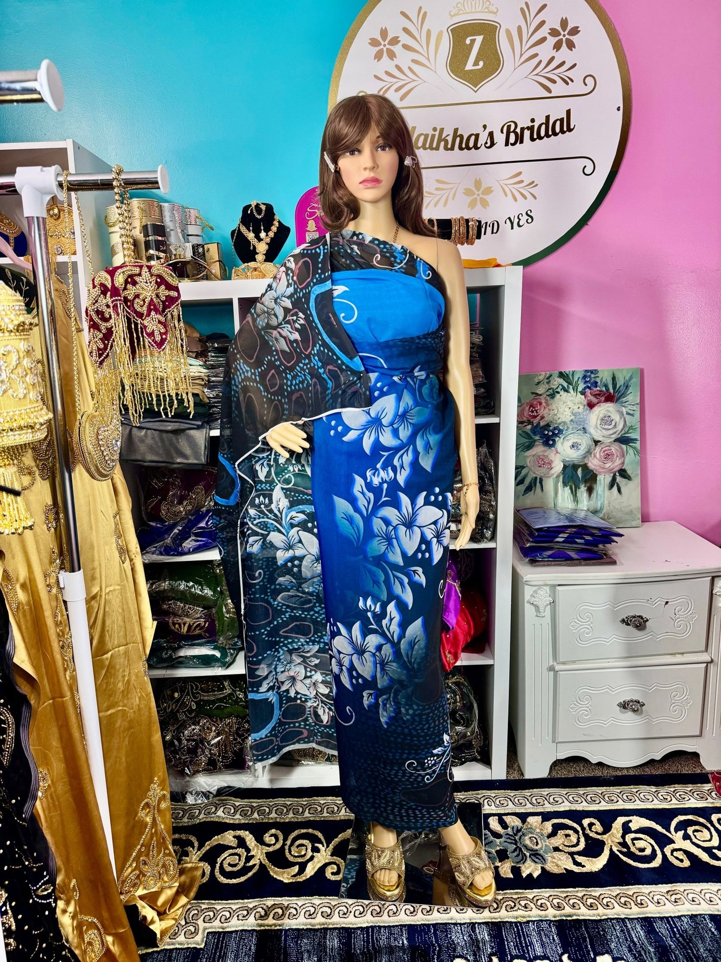 Somali Party Dirac Set with 3 Pieces No.1 - Zulaikha’s Bridal