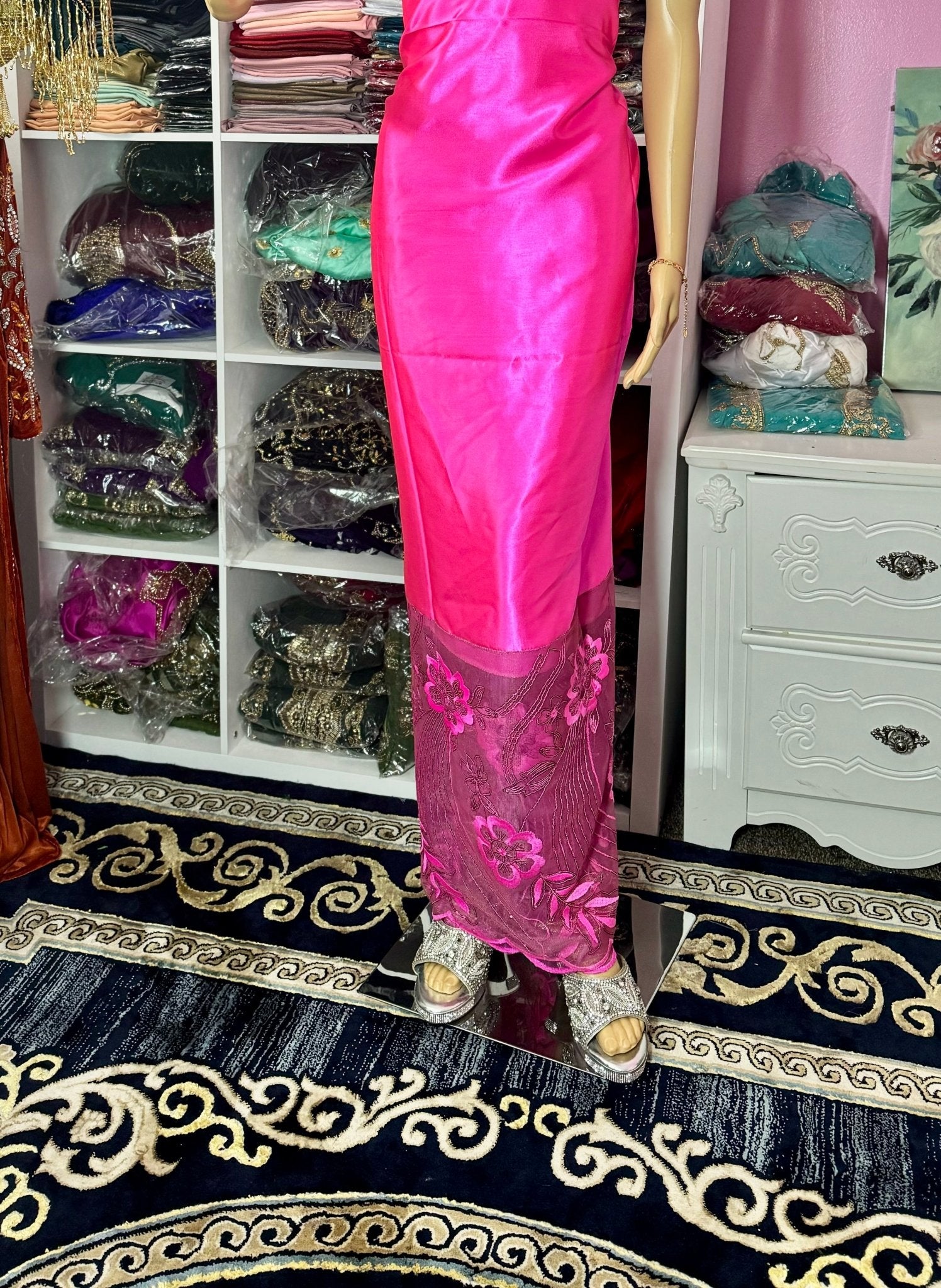 Somali Party Dirac Set with 3 Pieces No.4 - Zulaikha’s Bridal