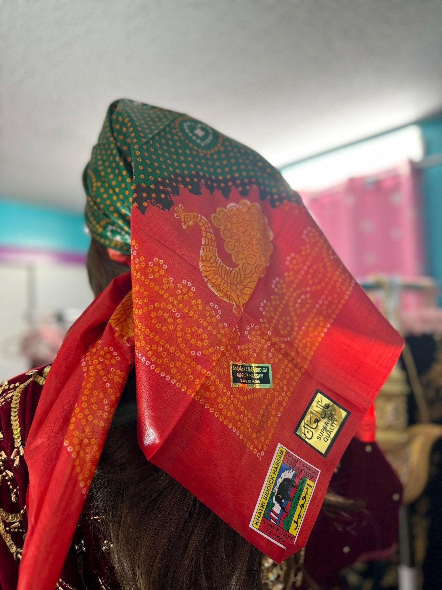 Somali Plain Shaash Headpiece 10 - Zulaikha’s Bridal