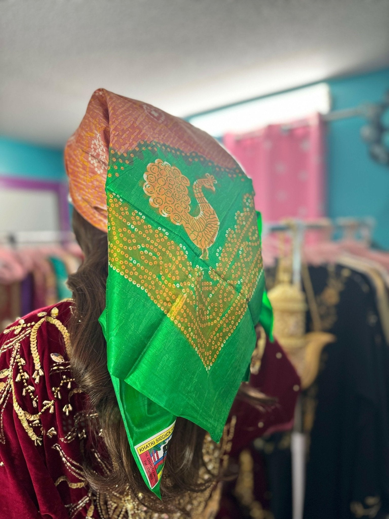 Somali Plain Shaash Headpiece 9 - Zulaikha’s Bridal