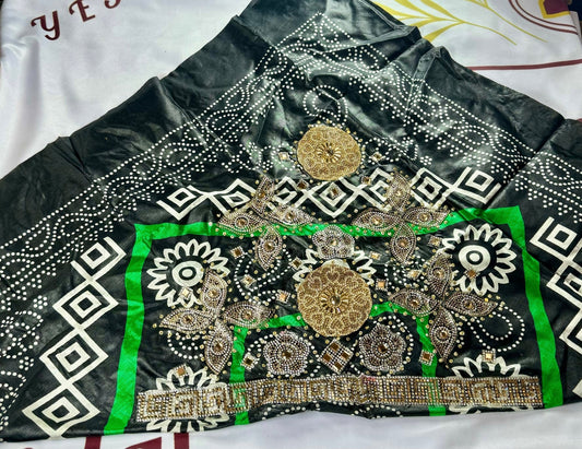 Somali Stone Shaash Headscarf No.21 - Zulaikha’s Bridal