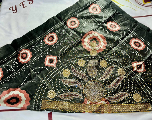 Somali Stone Shaash Headscarf No.6 - Zulaikha’s Bridal