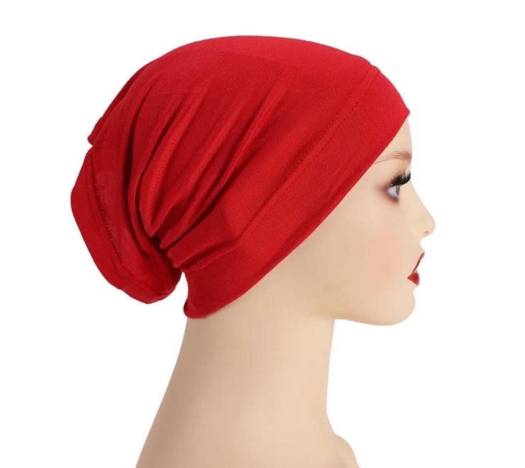 Undercap Hijab - Red - Zulaikha’s Bridal
